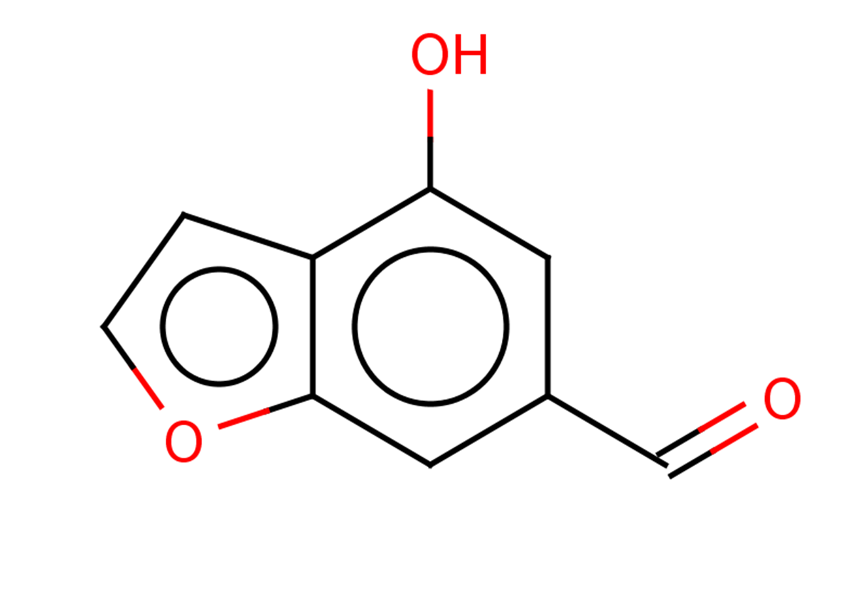 4-hydroxy-1-benzofuran-6-carbaldehyde