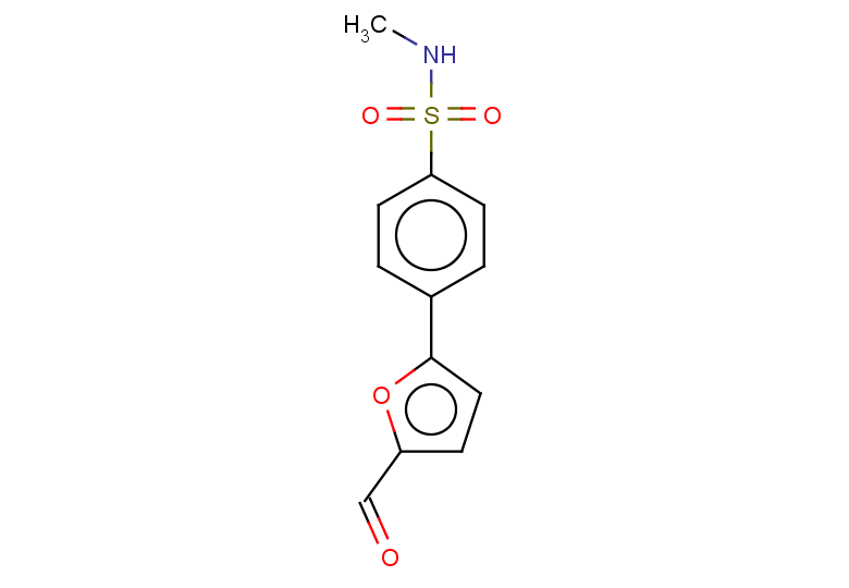 4-(5-formylfuran-2-yl)-N-methylbenzene-1-sulfonamide