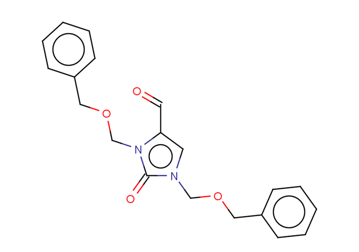 1,3-bis[(benzyloxy)methyl]-2-oxo-2,3-dihydro-1H-imidazole-4-carbaldehyde