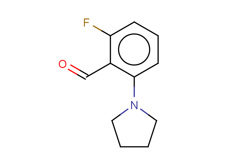 2-fluoro-6-(pyrrolidin-1-yl)benzaldehyde