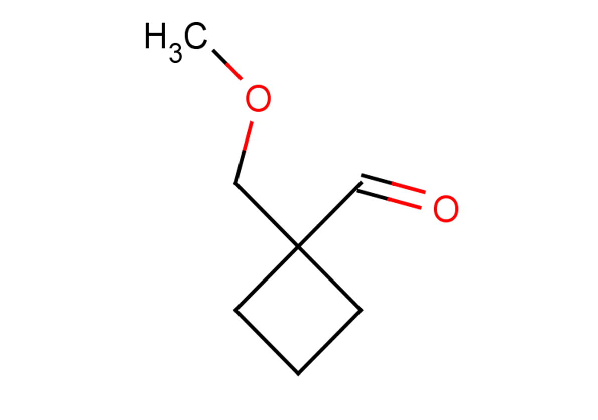 1-(methoxymethyl)cyclobutane-1-carbaldehyde