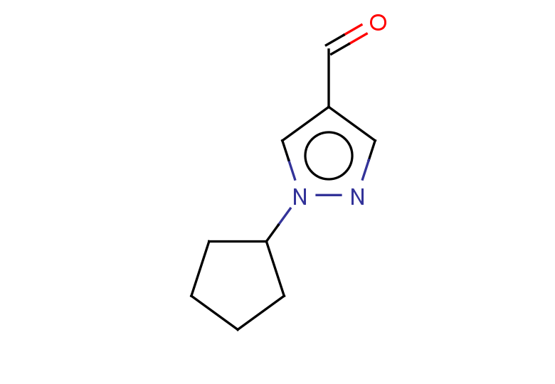 1-cyclopentyl-1H-pyrazole-4-carbaldehyde