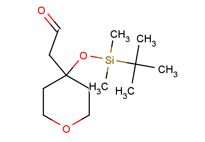 2-{4-[(tert-butyldimethylsilyl)oxy]oxan-4-yl}acetaldehyde