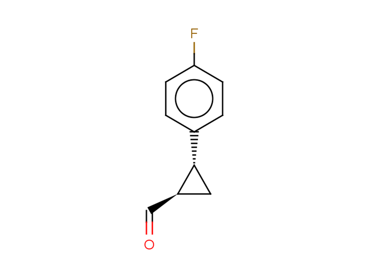 rac-(1R,2R)-2-(4-fluorophenyl)cyclopropane-1-carbaldehyde, trans