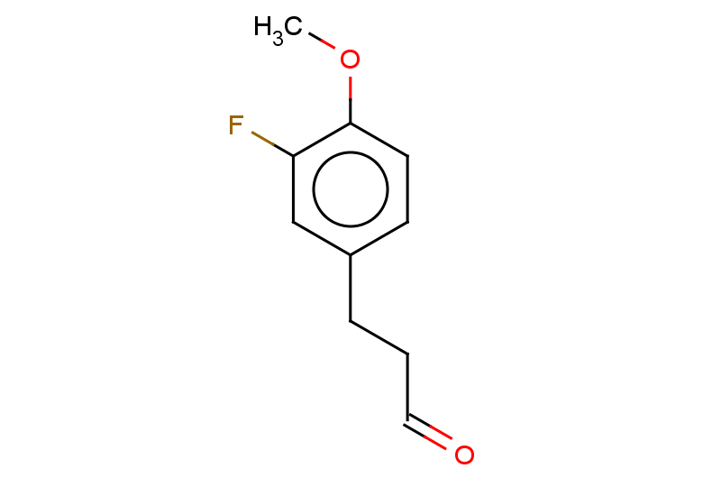 3-(3-fluoro-4-methoxyphenyl)propanal