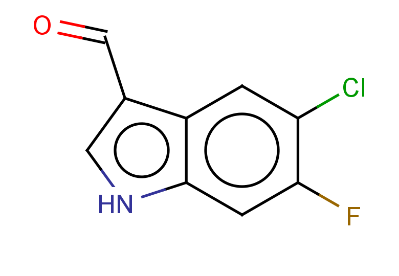 5-chloro-6-fluoro-1H-indole-3-carbaldehyde