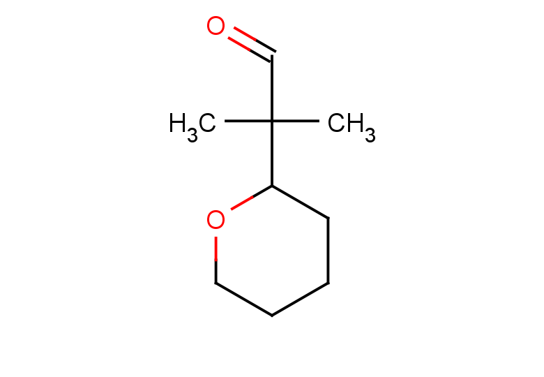2-methyl-2-(oxan-2-yl)propanal