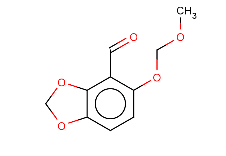 5-(methoxymethoxy)-1,3-dioxaindane-4-carbaldehyde