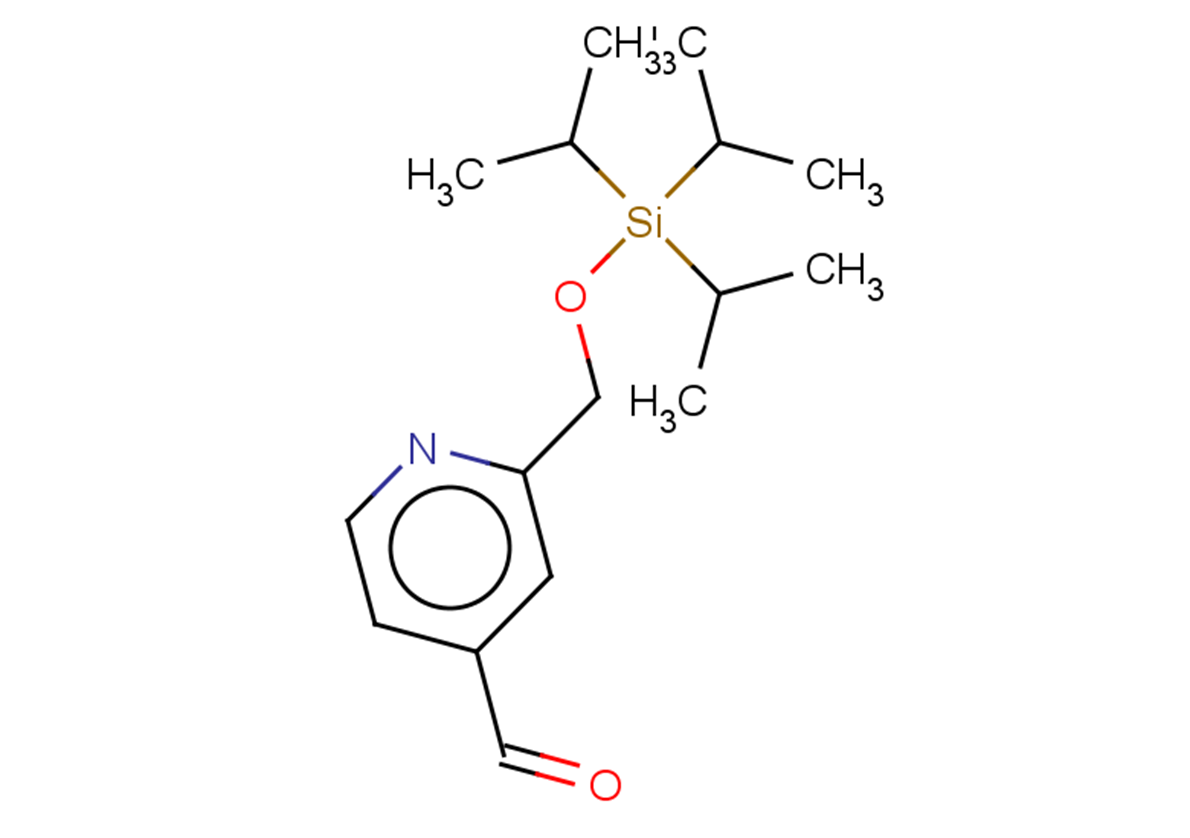 2-({[tris(propan-2-yl)silyl]oxy}methyl)pyridine-4-carbaldehyde