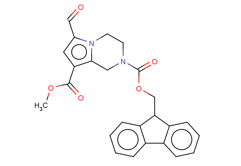 2-(9H-fluoren-9-yl)methyl 8-methyl 6-formyl-1H,2H,3H,4H-pyrrolo[1,2-a]pyrazine-2,8-dicarboxylate