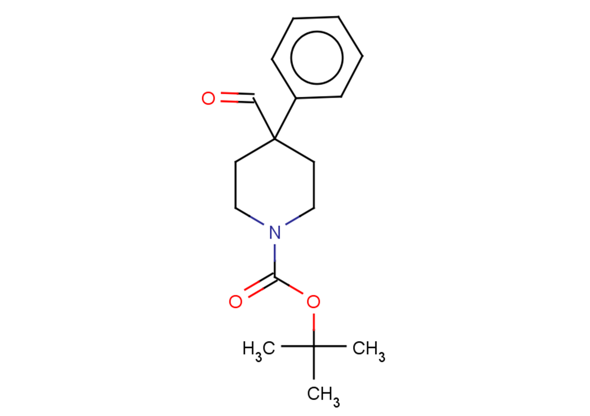 TERT-BUTYL 4-FORMYL-4-PHENYLPIPERIDINE-1-CARBOXYLATE