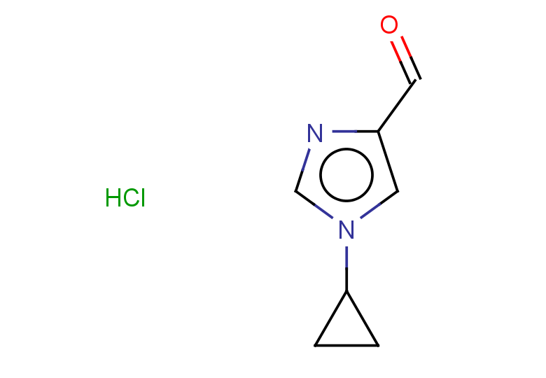 1-cyclopropyl-1H-imidazole-4-carbaldehyde hydrochloride