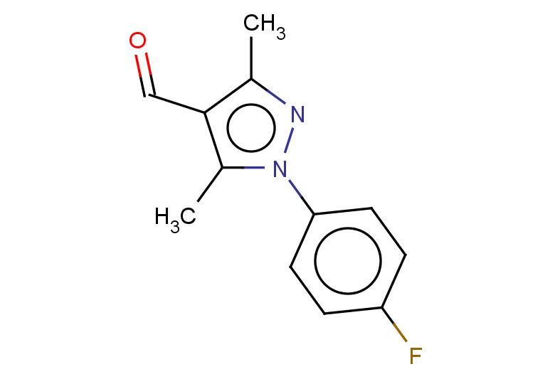 1-(4-fluorophenyl)-3,5-dimethyl-1H-pyrazole-4-carbaldehyde