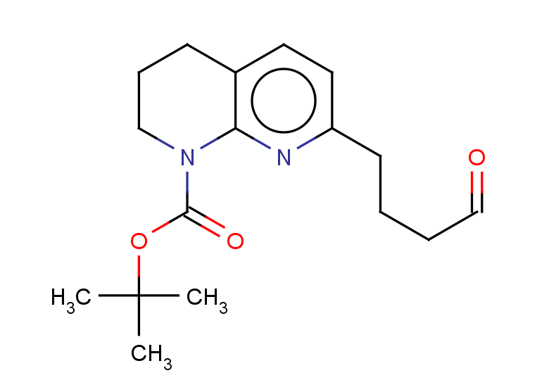 tert-butyl 7-(4-oxobutyl)-1,2,3,4-tetrahydro-1,8-naphthyridine-1-carboxylate