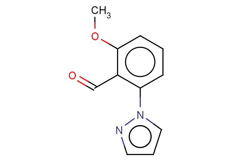 2-methoxy-6-(1H-pyrazol-1-yl)benzaldehyde