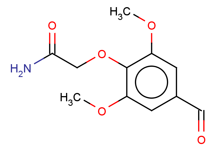 2-(4-formyl-2,6-dimethoxyphenoxy)acetamide