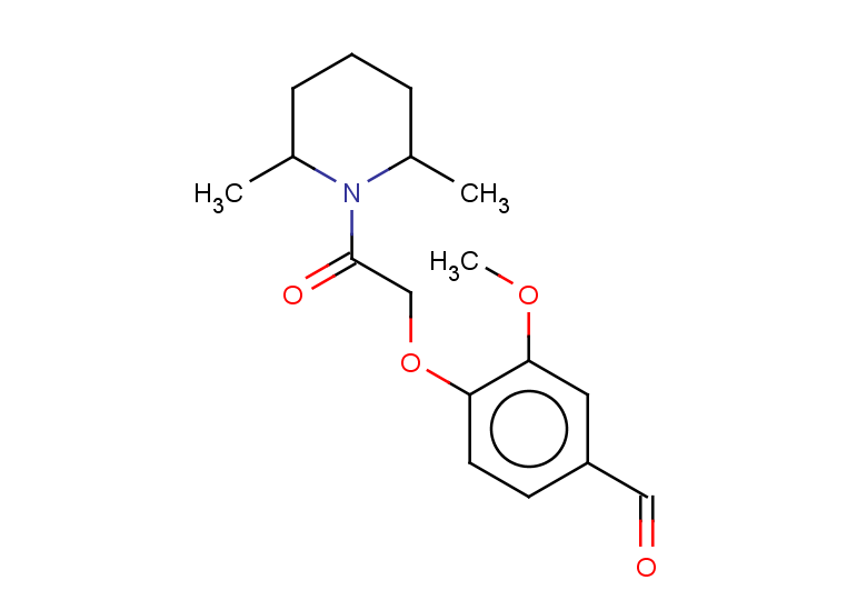 4-[2-(2,6-dimethylpiperidin-1-yl)-2-oxoethoxy]-3-methoxybenzaldehyde