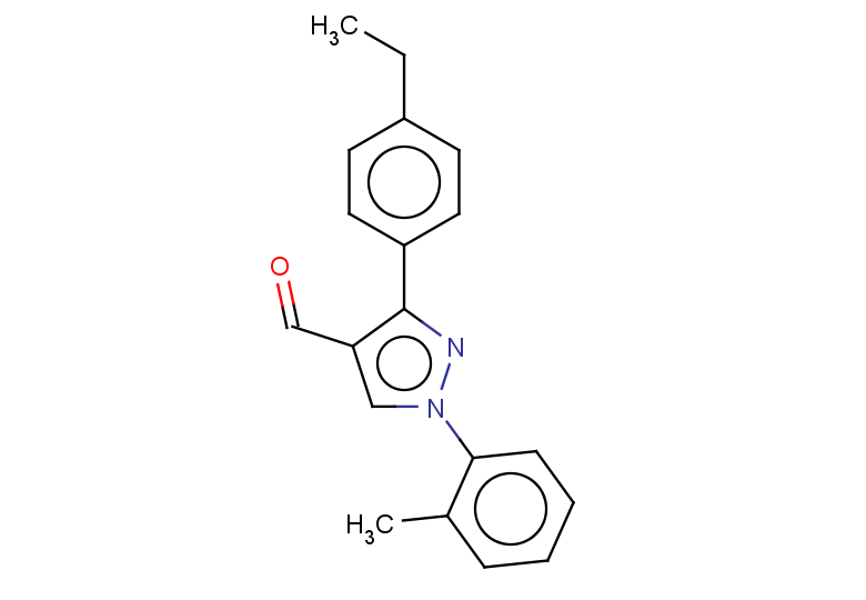 3-(4-ethylphenyl)-1-(2-methylphenyl)-1H-pyrazole-4-carbaldehyde