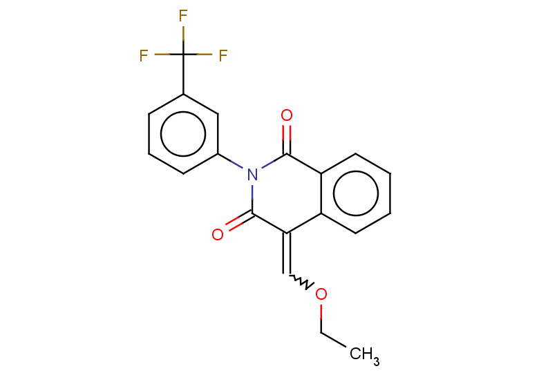 4-(ethoxymethylidene)-2-[3-(trifluoromethyl)phenyl]-1,2,3,4-tetrahydroisoquinoline-1,3-dione