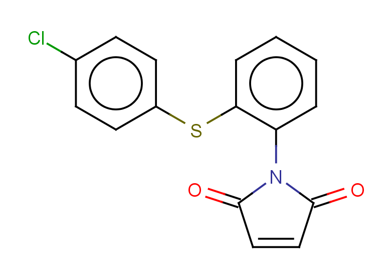 1-{2-[(4-chlorophenyl)sulfanyl]phenyl}-2,5-dihydro-1H-pyrrole-2,5-dione