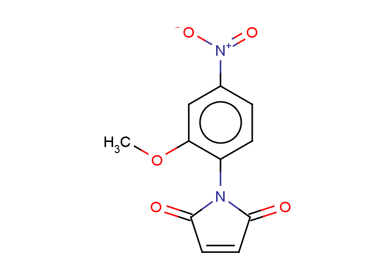 1-(2-methoxy-4-nitrophenyl)-2,5-dihydro-1H-pyrrole-2,5-dione