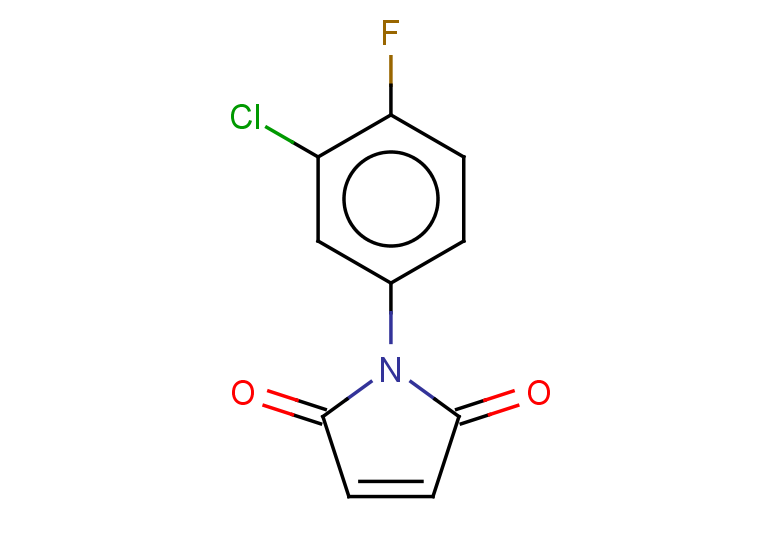 1-(3-chloro-4-fluorophenyl)-2,5-dihydro-1H-pyrrole-2,5-dione