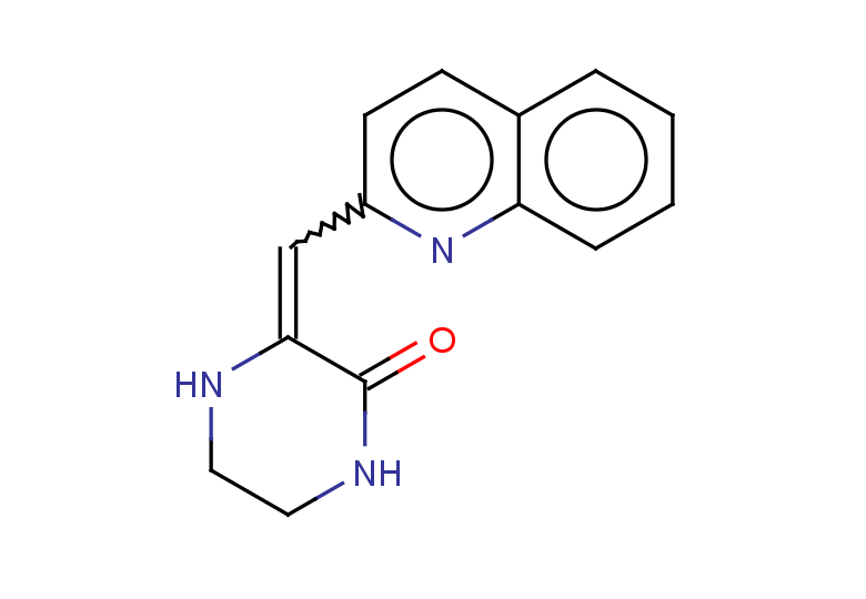 3-(quinolin-2-ylmethylidene)piperazin-2-one
