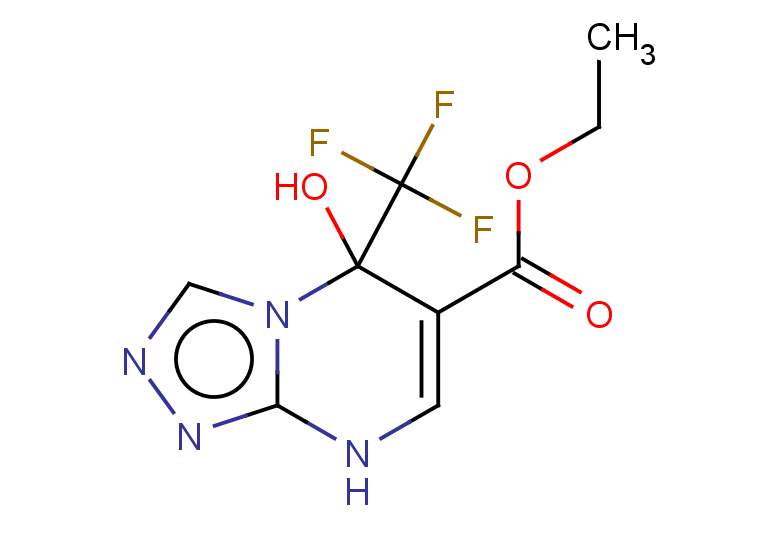 ethyl 5-hydroxy-5-(trifluoromethyl)-5H,8H-[1,2,4]triazolo[4,3-a]pyrimidine-6-carboxylate