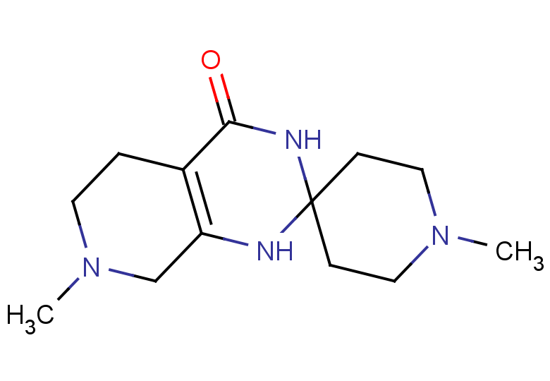 1,7'-dimethyl-3',4',5',6',7',8'-hexahydro-1'H-spiro[piperidine-4,2'-pyrido[3,4-d]pyrimidine]-4'-one