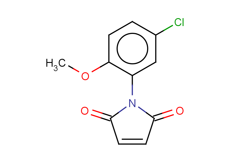 1-(5-chloro-2-methoxyphenyl)-2,5-dihydro-1H-pyrrole-2,5-dione
