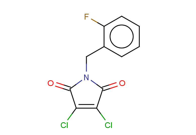 3,4-dichloro-1-[(2-fluorophenyl)methyl]-2,5-dihydro-1H-pyrrole-2,5-dione