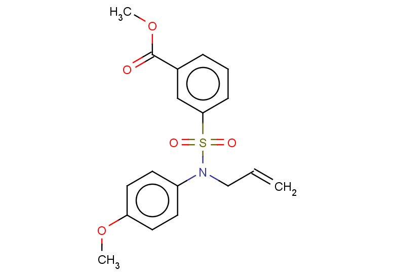 methyl 3-[(4-methoxyphenyl)(prop-2-en-1-yl)sulfamoyl]benzoate