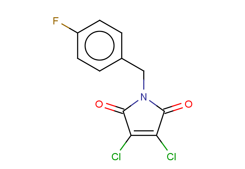 3,4-dichloro-1-[(4-fluorophenyl)methyl]-2,5-dihydro-1H-pyrrole-2,5-dione