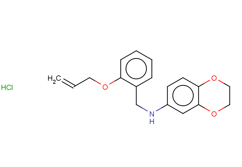 N-{[2-(prop-2-en-1-yloxy)phenyl]methyl}-2,3-dihydro-1,4-benzodioxin-6-amine hydrochloride