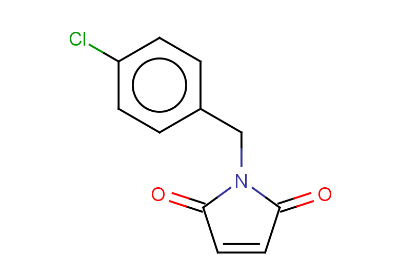 1-[(4-chlorophenyl)methyl]-2,5-dihydro-1H-pyrrole-2,5-dione