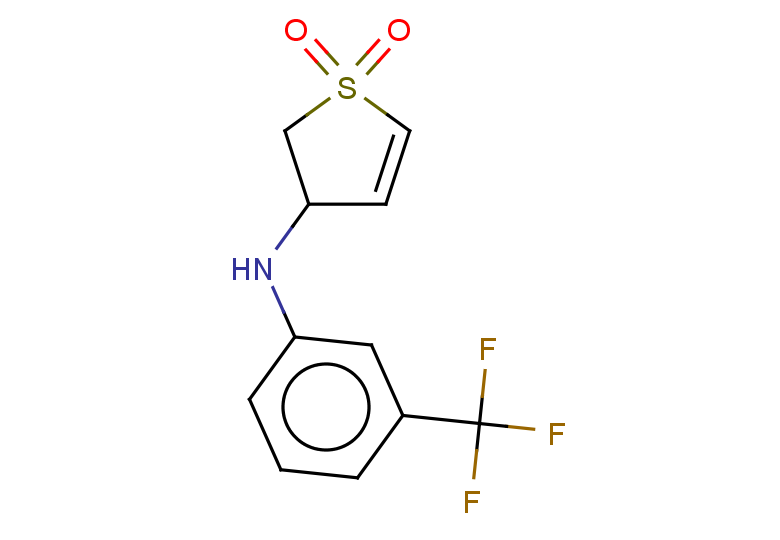 3-{[3-(trifluoromethyl)phenyl]amino}-2,3-dihydro-1lambda6-thiophene-1,1-dione