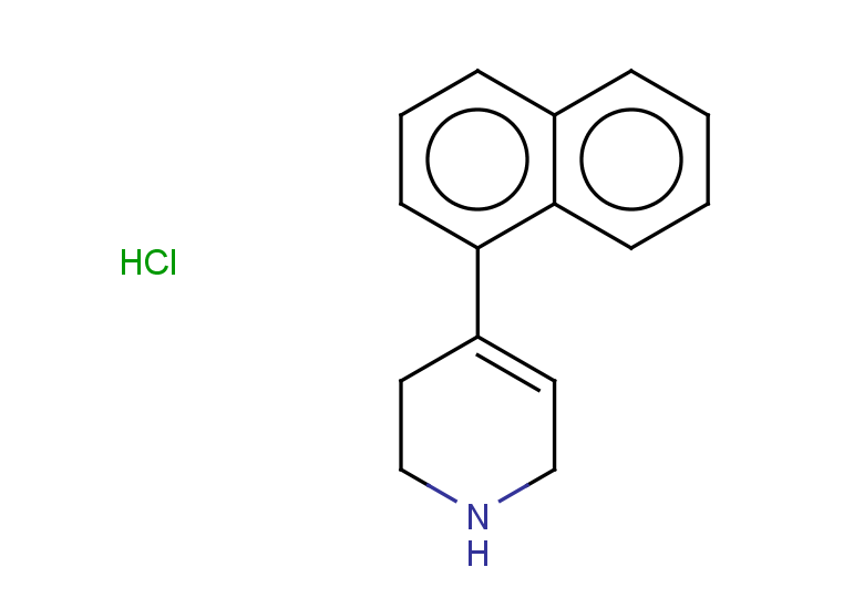 4-(naphthalen-1-yl)-1,2,3,6-tetrahydropyridine hydrochloride