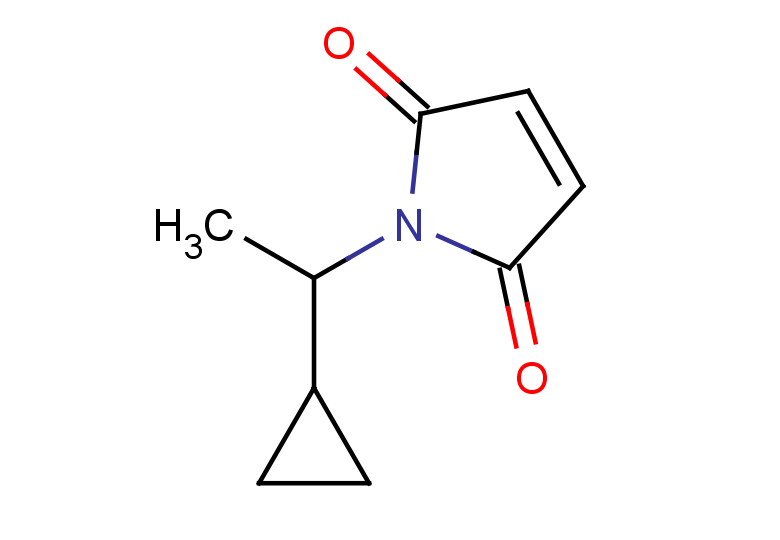 1-(1-cyclopropylethyl)-2,5-dihydro-1H-pyrrole-2,5-dione