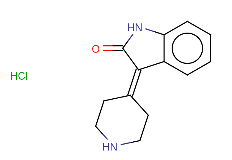 3-(piperidin-4-ylidene)-2,3-dihydro-1H-indol-2-one hydrochloride