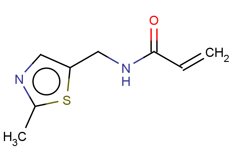 N-[(2-methyl-1,3-thiazol-5-yl)methyl]prop-2-enamide