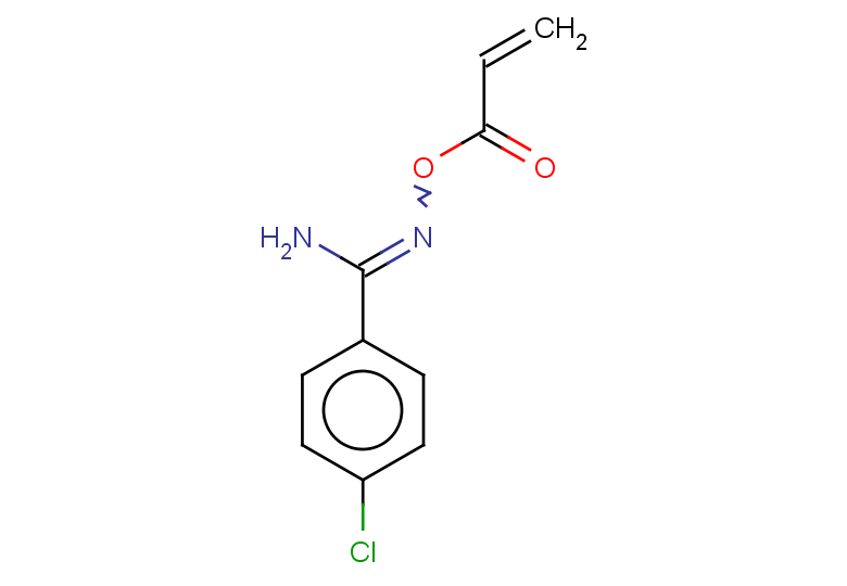 [amino(4-chlorophenyl)methylidene]amino prop-2-enoate