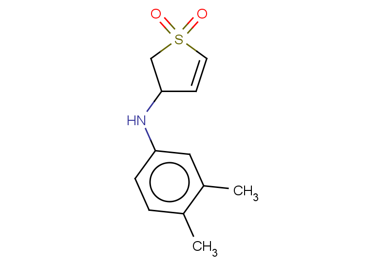 3-[(3,4-dimethylphenyl)amino]-2,3-dihydro-1lambda6-thiophene-1,1-dione