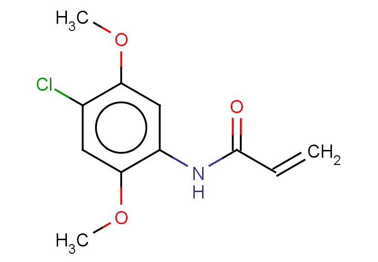 N-(4-chloro-2,5-dimethoxyphenyl)prop-2-enamide