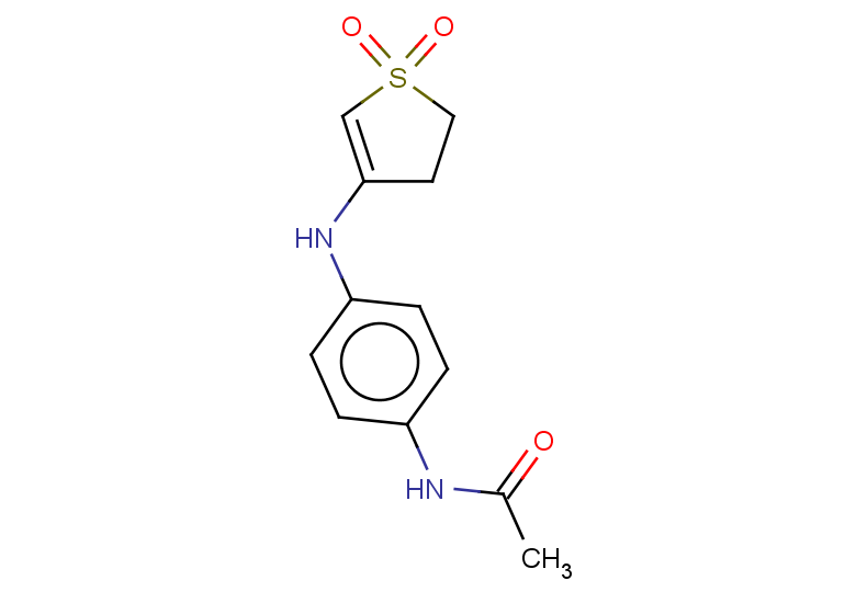 N-{4-[(1,1-dioxo-4,5-dihydro-1lambda6-thiophen-3-yl)amino]phenyl}acetamide