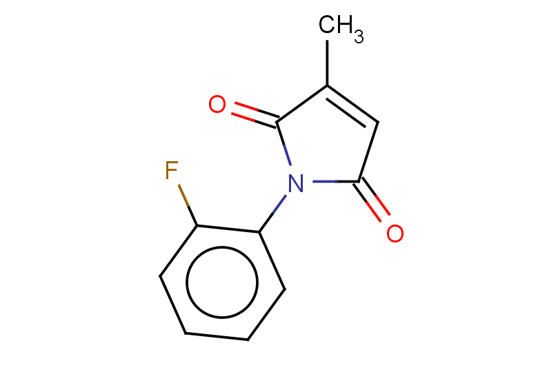 1-(2-fluorophenyl)-3-methyl-2,5-dihydro-1H-pyrrole-2,5-dione