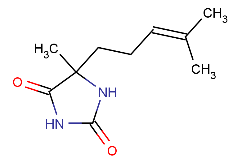 5-methyl-5-(4-methylpent-3-en-1-yl)imidazolidine-2,4-dione