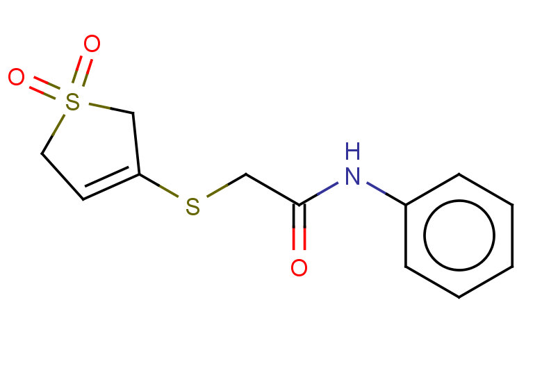 2-[(1,1-dioxo-2,5-dihydro-1lambda6-thiophen-3-yl)sulfanyl]-N-phenylacetamide