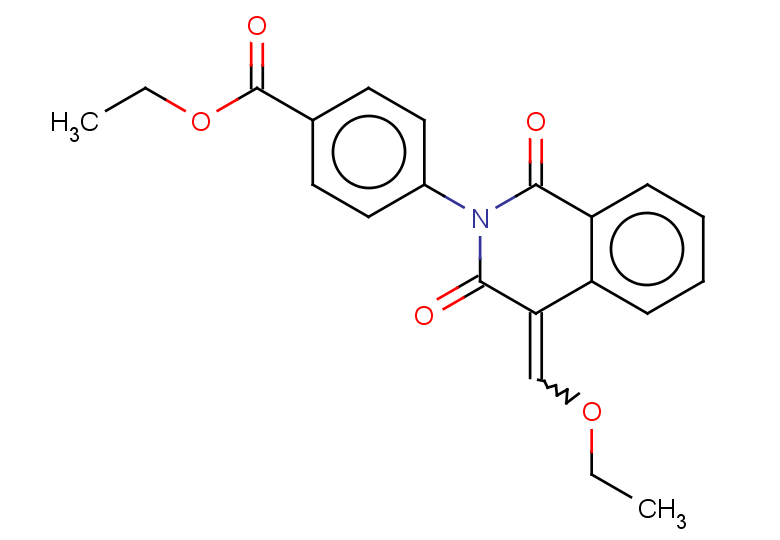ethyl 4-[4-(ethoxymethylidene)-1,3-dioxo-1,2,3,4-tetrahydroisoquinolin-2-yl]benzoate