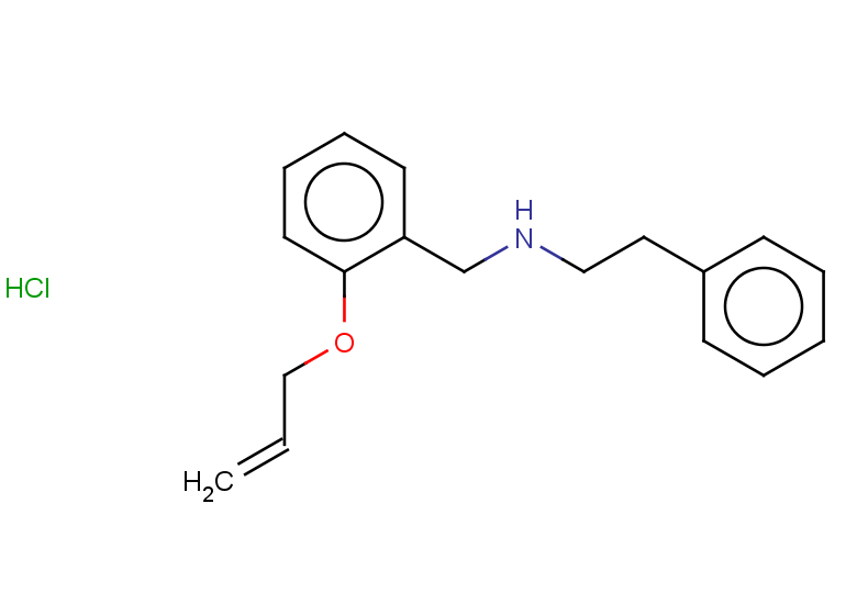(2-phenylethyl)({[2-(prop-2-en-1-yloxy)phenyl]methyl})amine hydrochloride