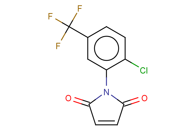 1-[2-chloro-5-(trifluoromethyl)phenyl]-2,5-dihydro-1H-pyrrole-2,5-dione